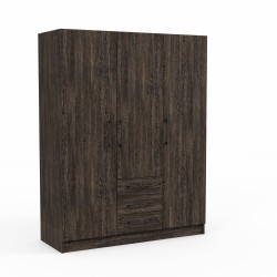 Платяной шкаф HOBEL X127 UZ-819 BLACK 7648 (6) 