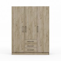 Платяной шкаф HOBEL X127 UZ-819 BLACK K002 (5) 