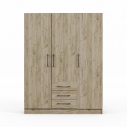 Платяной шкаф HOBEL X127 UZ-819 BLACK K002 (5) 