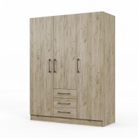 Платяной шкаф HOBEL X127 UZ-819 BLACK K002 (5) 