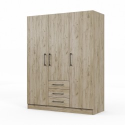 Платяной шкаф HOBEL X127 UZ-819 BLACK K002 (5) 