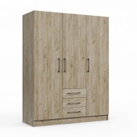 Платяной шкаф HOBEL X127 UZ-819 BLACK K002 (5) 