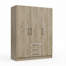 Платяной шкаф HOBEL X127 UZ-819 BLACK K002 (5) 