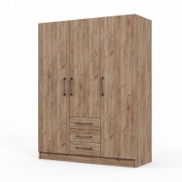 Платяной шкаф HOBEL X127 UZ-819 BLACK K004 (5) 