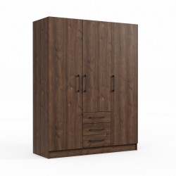Платяной шкаф HOBEL X127 UZ-819 BLACK K090 (6) 