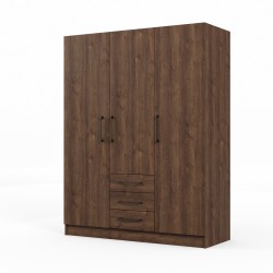 Платяной шкаф HOBEL X127 UZ-819 BLACK K090 (6) 