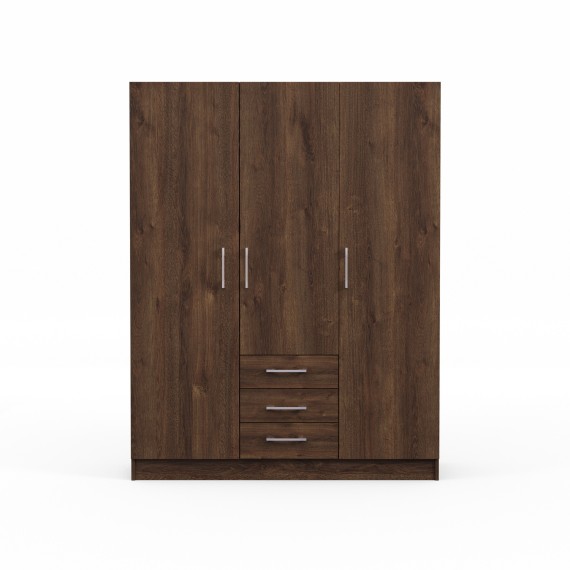 Платяной шкаф HOBEL X127 UZ-819 INOX K090 (6) 