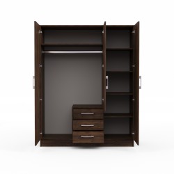 Wardrobe HOBEL X127 UZ-819 INOX K090 (6) 