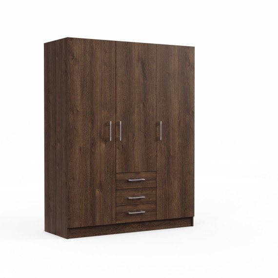 Платяной шкаф HOBEL X127 UZ-819 INOX K090 (6) 