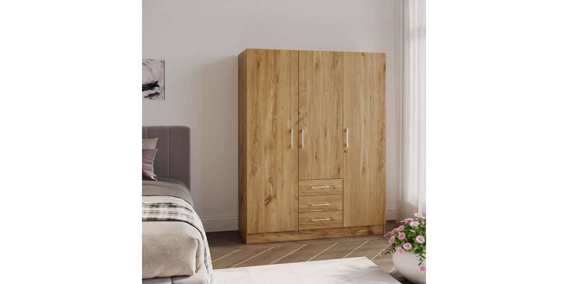 Платяной шкаф HOBEL X127 UZ-819 INOX ORMA 222 (6) 