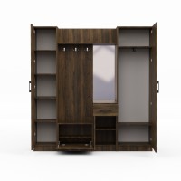 Entrance hall sets HOBEL X128 UZ-819 BLACK ORMA 215 (7) 