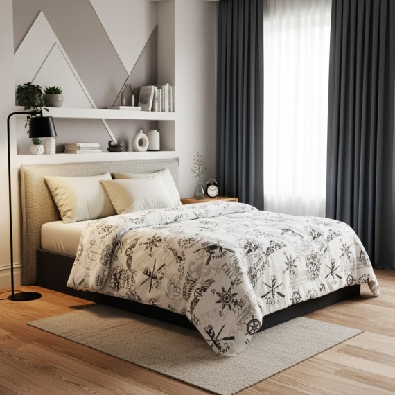 Зимнее одеяло RESTFUL M1508 BW 135X215 BM LIGHT 
