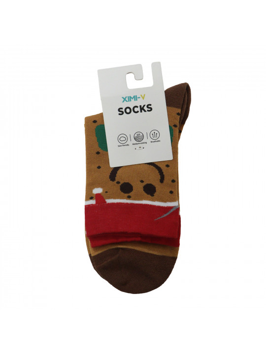 Գուլպա XIMI 6941963968294 CHRISTMAS MID-CALF SOCKS (968294)