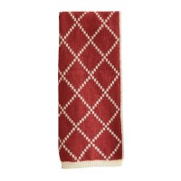 Scarves XIMI 6941963969345 CHRISTMAS ARGYLE PATTERN DOUBLE SIDED SCARF (969345)