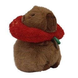Toys soft XIMI 6941963969949 APPLE HOODIE CHRISTMAS CAPYBARA PLUSH DOLL (25CM) (969949)