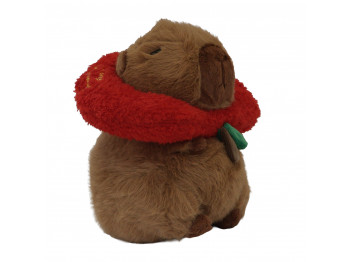 Խաղալիք փափուկ XIMI 6941963969949 APPLE HOODIE CHRISTMAS CAPYBARA PLUSH DOLL (25CM) (969949)