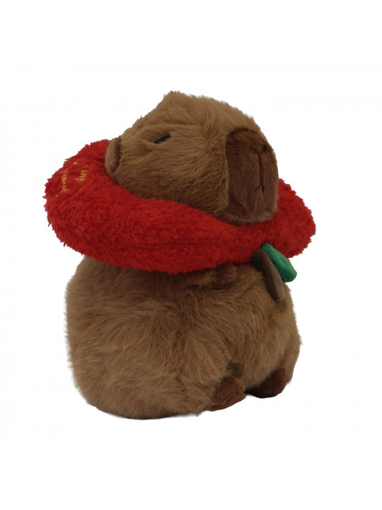 Խաղալիք փափուկ XIMI 6941963969949 APPLE HOODIE CHRISTMAS CAPYBARA PLUSH DOLL (25CM) (969949)