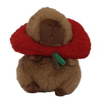 Toys soft XIMI 6941963969949 APPLE HOODIE CHRISTMAS CAPYBARA PLUSH DOLL (25CM) (969949)