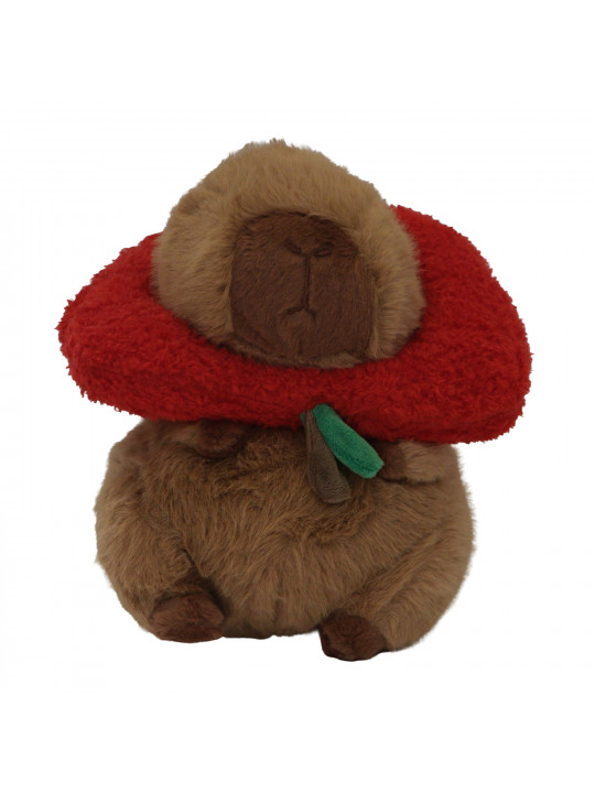 Խաղալիք փափուկ XIMI 6941963969949 APPLE HOODIE CHRISTMAS CAPYBARA PLUSH DOLL (25CM) (969949)