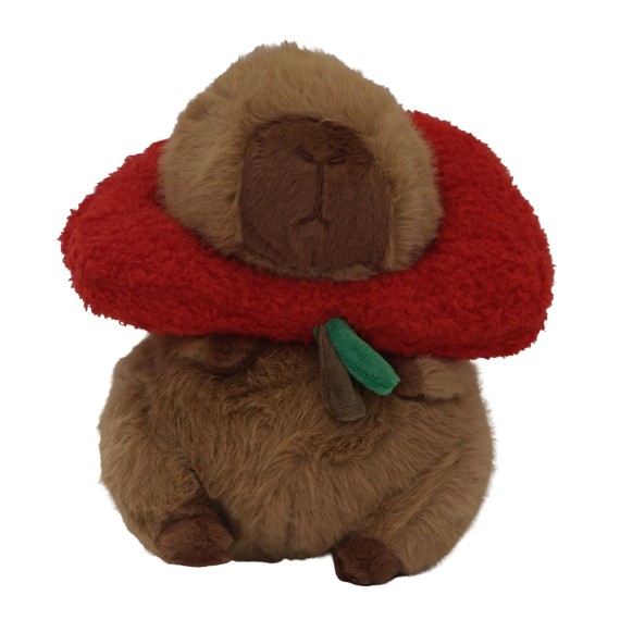 Мягкая игрушка XIMI 6941963969949 APPLE HOODIE CHRISTMAS CAPYBARA PLUSH DOLL (25CM) (969949)