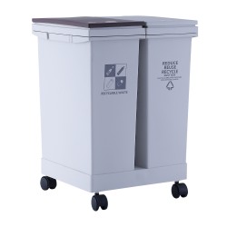 Recycle bin XIMI 6941963979139 40 L/10.6 GAL CLASSIFIED DUAL TRASH C (979139)