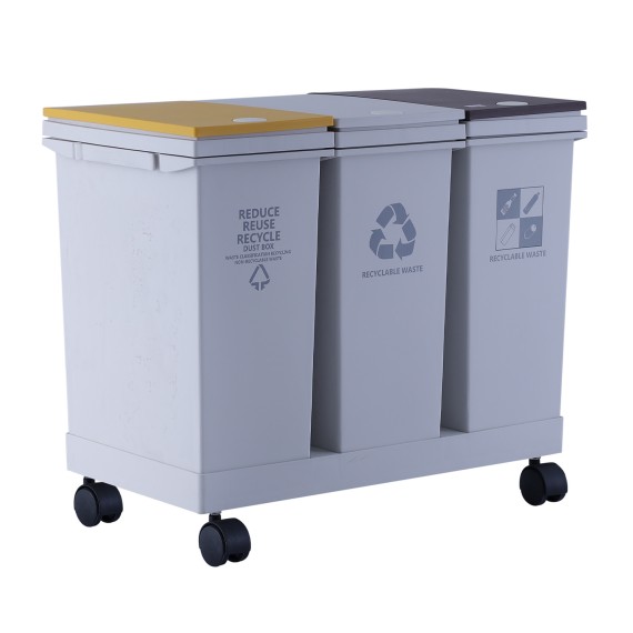 Recycle bin XIMI 6941963979146 36 L/9.5 GAL CLASSIFIED TRASH CAN (979146)