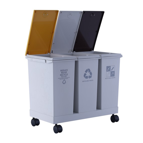 Recycle bin XIMI 6941963979146 36 L/9.5 GAL CLASSIFIED TRASH CAN (979146)