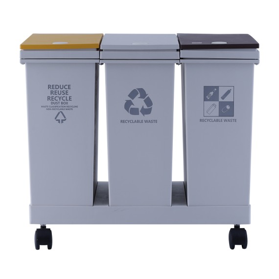 Recycle bin XIMI 6941963979146 36 L/9.5 GAL CLASSIFIED TRASH CAN (979146)