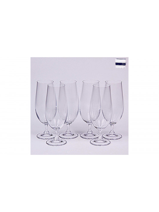 Cups set BANQUET 02B4G006370 LEONA CRYSTAL 370ML 