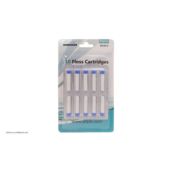 Аксессуары для красоты и здоровья JETPIK 025-22 POWERFLOSS 10PS (FOR TOOTH CARE)