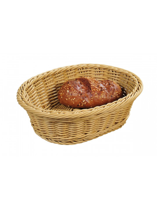 Bread basket KESPER 19803 FULL PLASTIC NATURE 