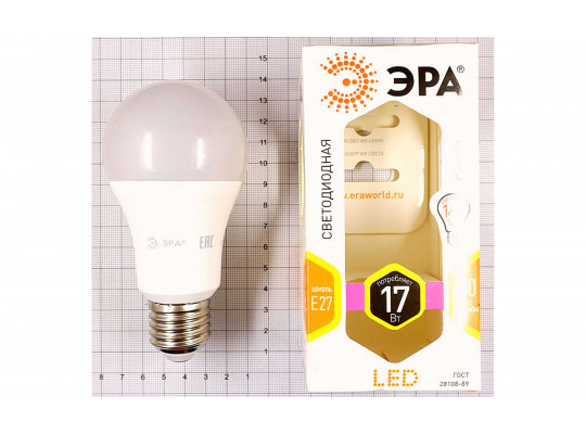 Lamp ERA LED A60-17W-827-E27 