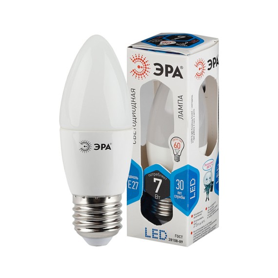 Լամպ ERA LED B35-7W-840-E27 