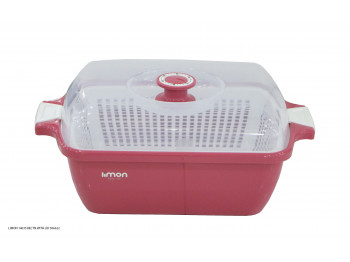 Strainer LIMON 14035 RECTN.WITH LID(506622) 