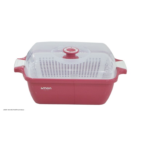 Քամիչ LIMON 14035 RECTN.WITH LID(506622) 