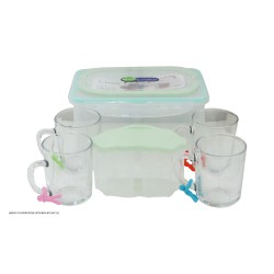 Cups set LIMON 17835FOR PICNIC WITH BOX 4PC(507322) 