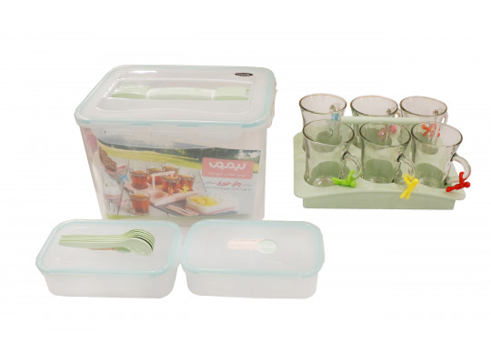 Բաժակների հավաքածու LIMON 43035 FOR PICNIC WITH BOX 6PC(502884) 