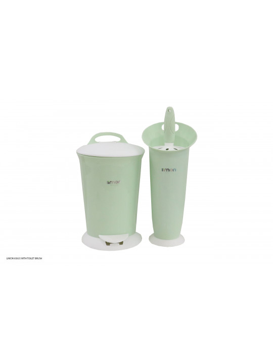 Bucket LIMON 85835 WITH TOILET BRUSH(503751) 