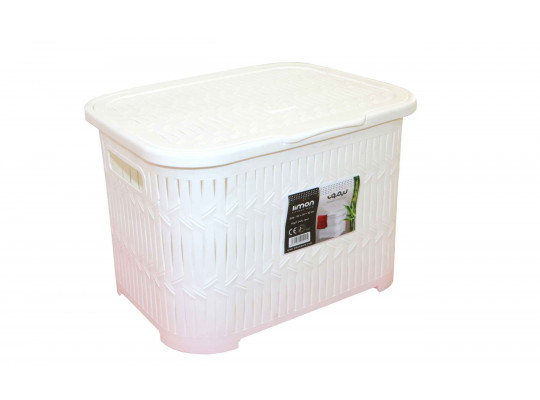 Laundry basket LIMON 151235 BAMBOO SHORT(902204) 