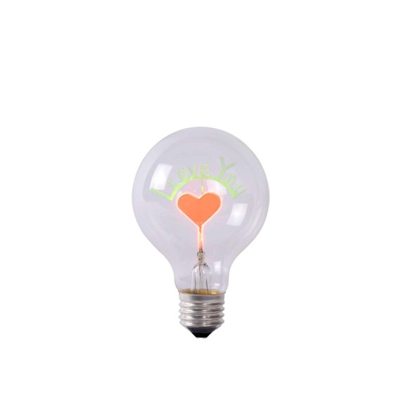 Лампa LUCIDE 49037/03/60 LED BULB-I LOVE YOU 