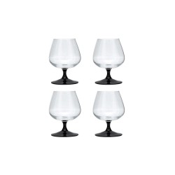 Cups set LUMINARC J3030 DOMINO COGNAC 4PC 