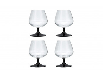 Cups set LUMINARC J3030 DOMINO COGNAC 4PC 