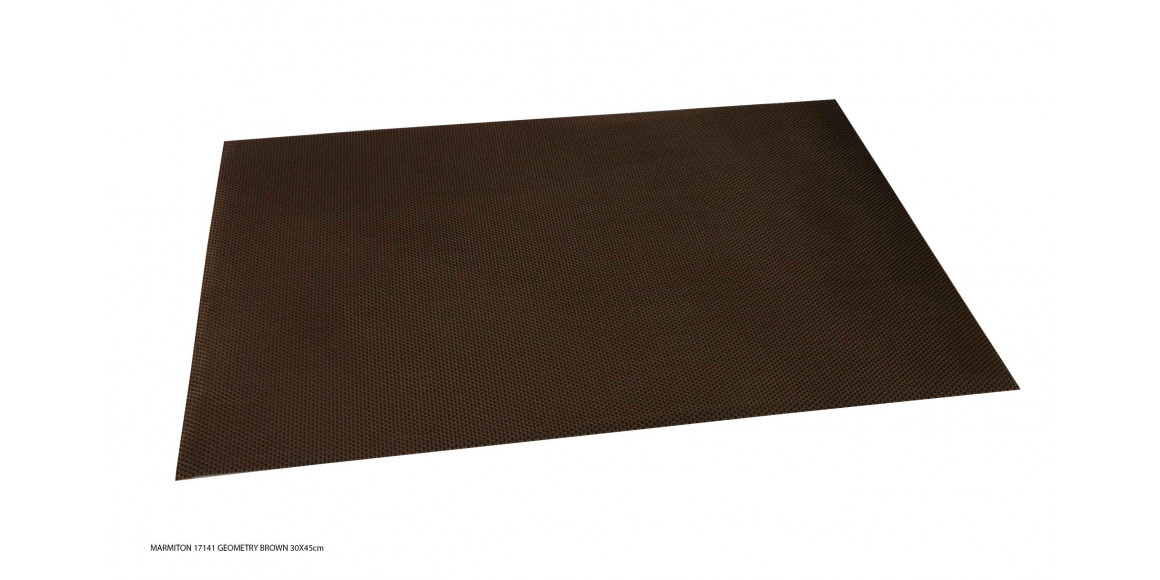 Table runner MARMITON 17141 GEOMETRY BROWN 30X45CM 