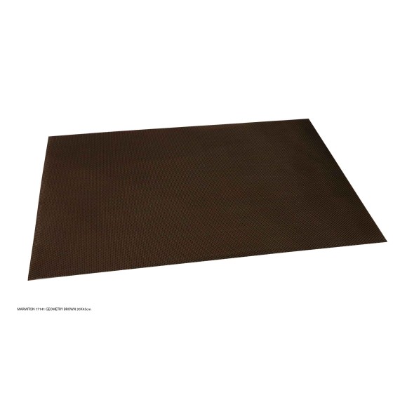 Сервировочная салфетка MARMITON 17141 GEOMETRY BROWN 30X45CM 