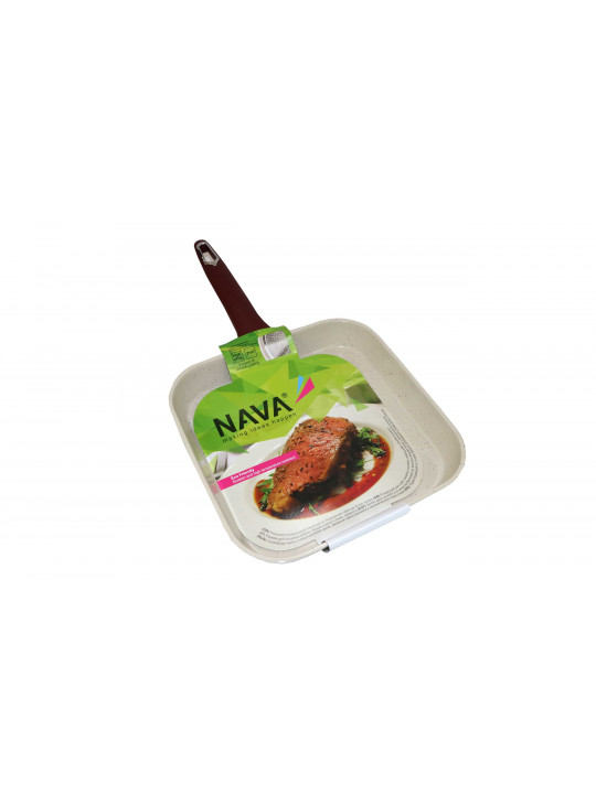 Frypan NAVA 10-044-010 GRILL 27X27CM 