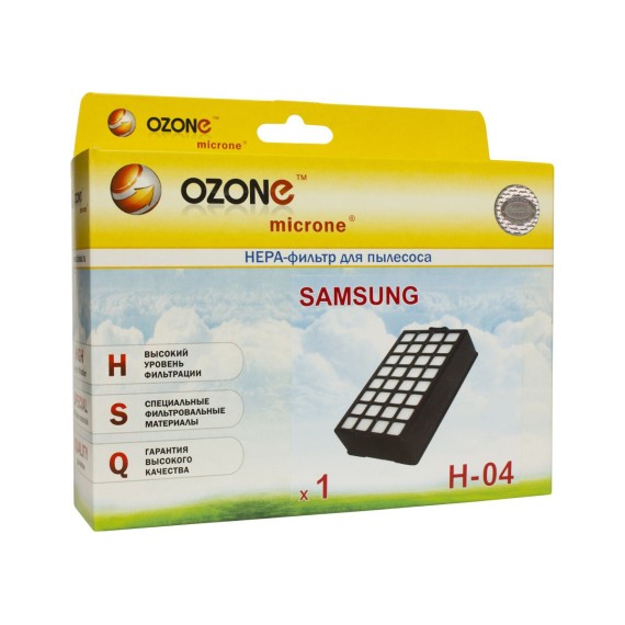 Փոշեկուլի զտիչեր OZONE H-04 HEPA 