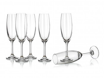 Cups set BANQUET 02B4G006210 LEONA CRYSTAL 210ML 