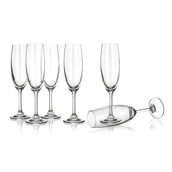 Cups set BANQUET 02B4G006210 LEONA CRYSTAL 210ML 