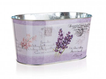 Դեկորատիվ առարկաներ BANQUET 63918809 FLOWER POT METAL LAVANDER 