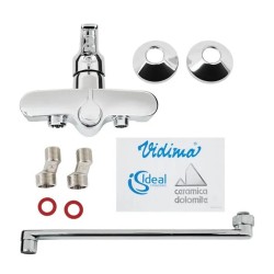 Душ-кран IDEAL STANDARD ALPHA 320 BSH/BSN MXR EXPSD CHR CDR LM (BD044AA)